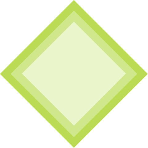 Green diamond background graphic